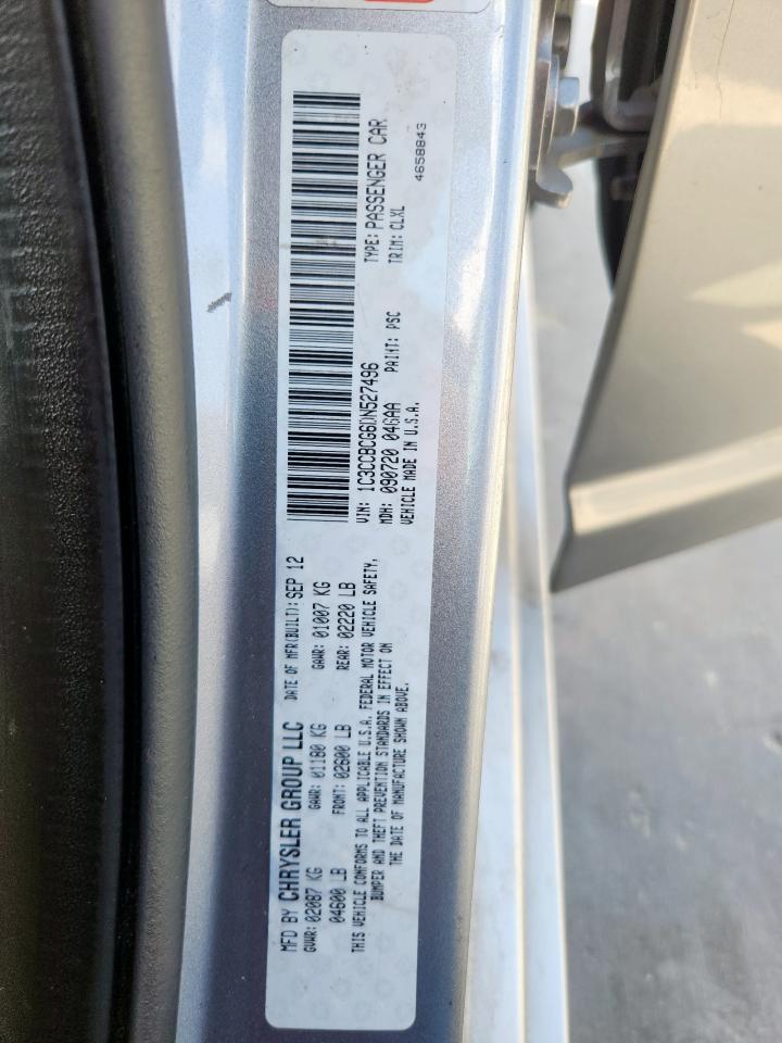 2013 Chrysler 200 Limited VIN: 1C3CCBCG6DN527496 Lot: 85710505