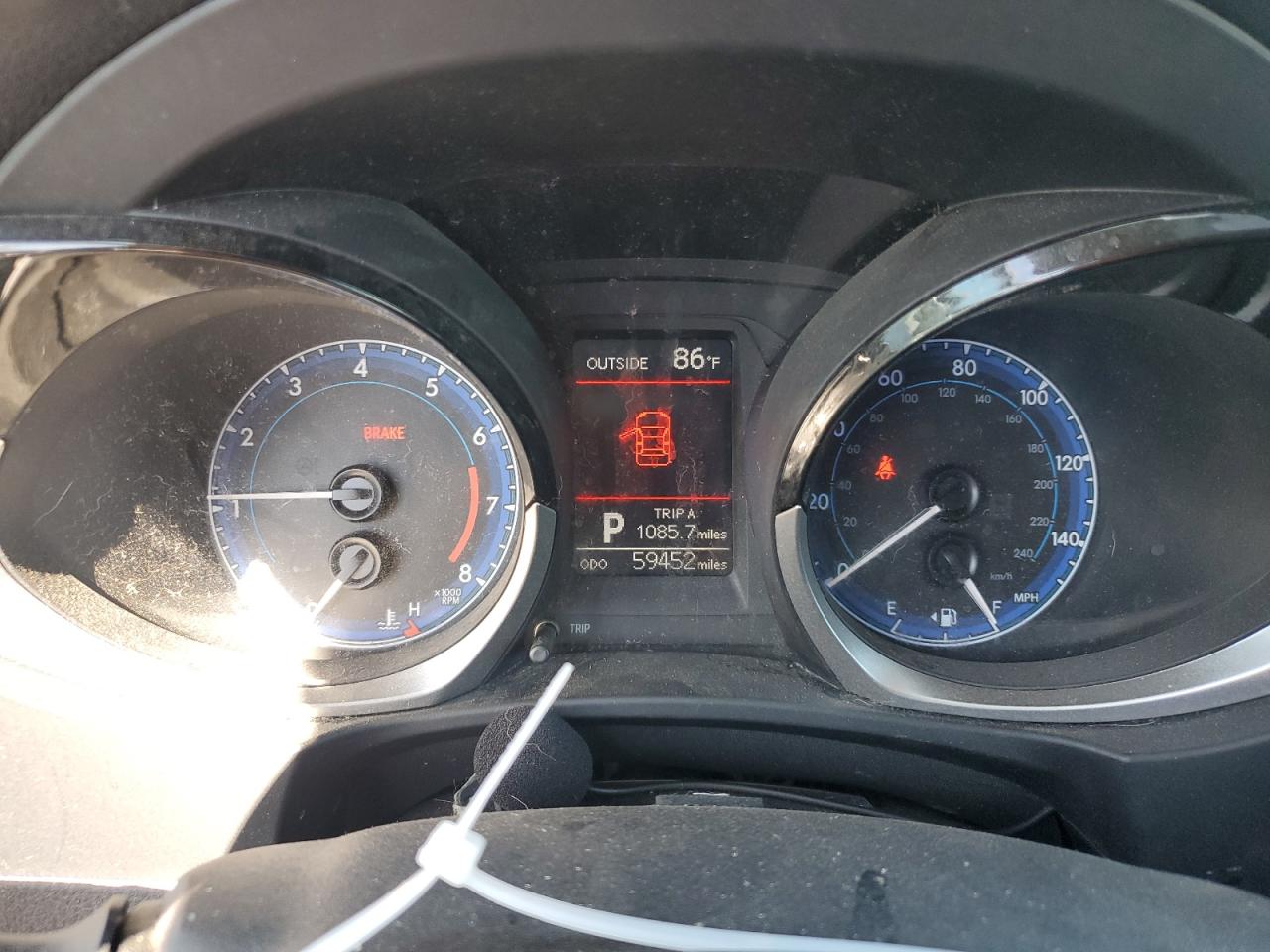 2016 Toyota Corolla L VIN: 5YFBURHEXGP420866 Lot: 84616525