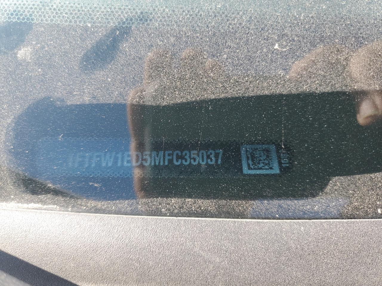 2021 Ford F150 Supercrew VIN: 1FTFW1ED5MFC35037 Lot: 89667025