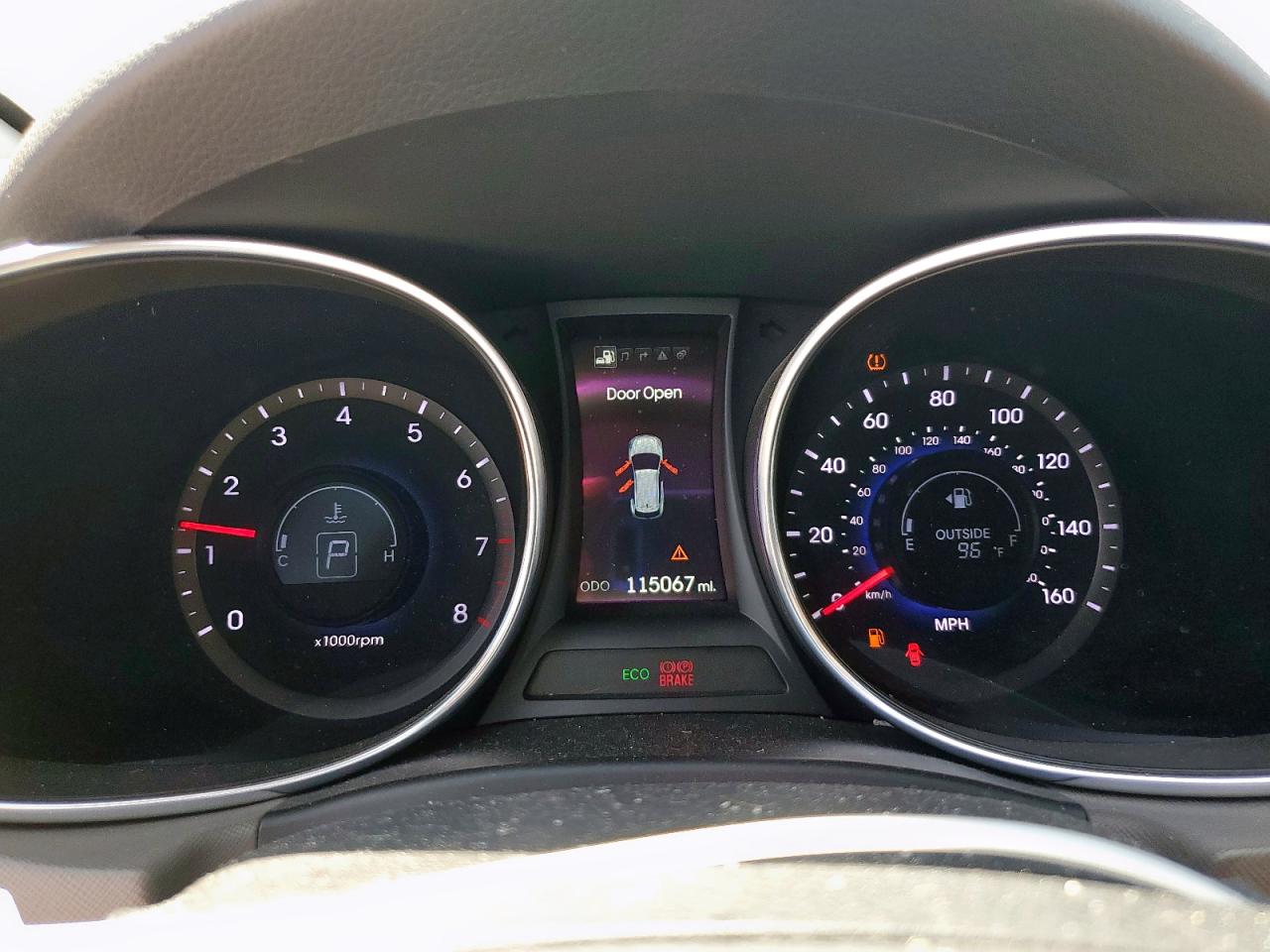 2015 Hyundai Santa Fe Gls VIN: KM8SR4HF6FU129985 Lot: 82009195