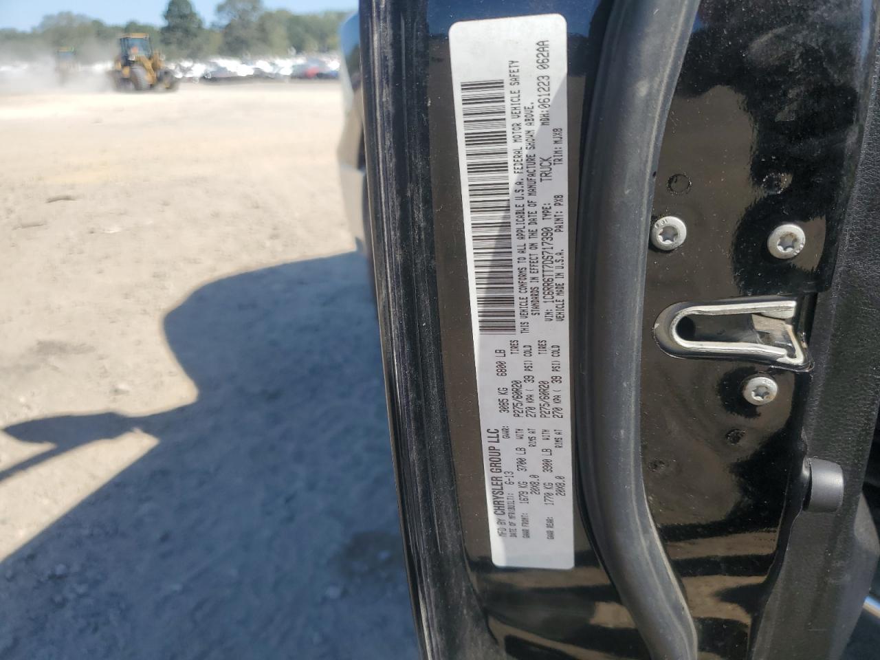 2013 Ram 1500 Slt VIN: 1C6RR6TT7DS717390 Lot: 82380115