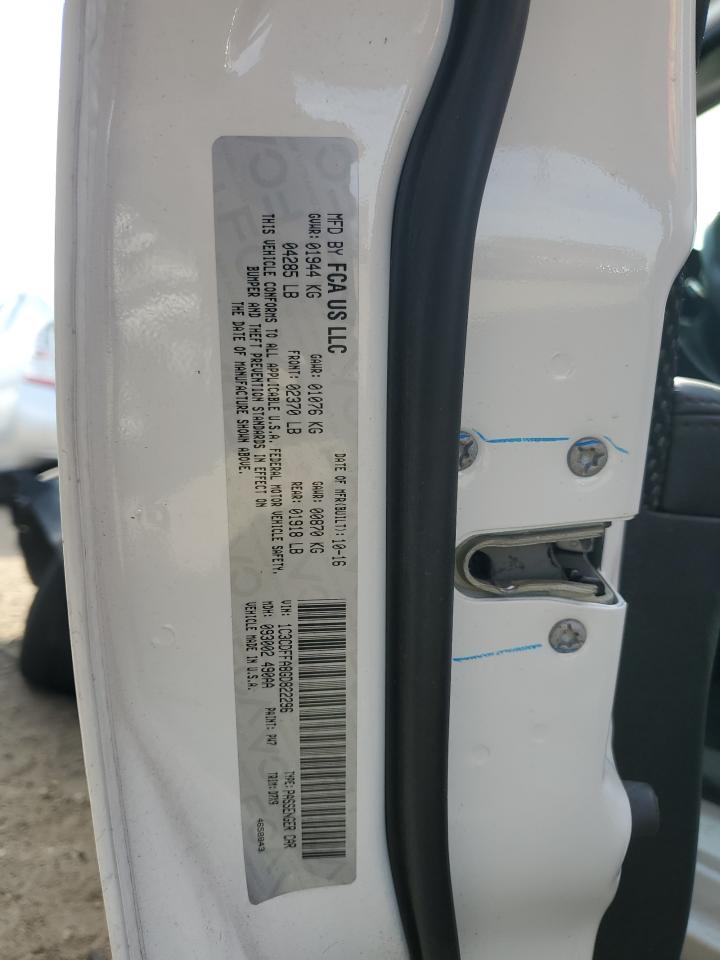 2016 Dodge Dart Sxt Sport VIN: 1C3CDFFA8GD822296 Lot: 86227115