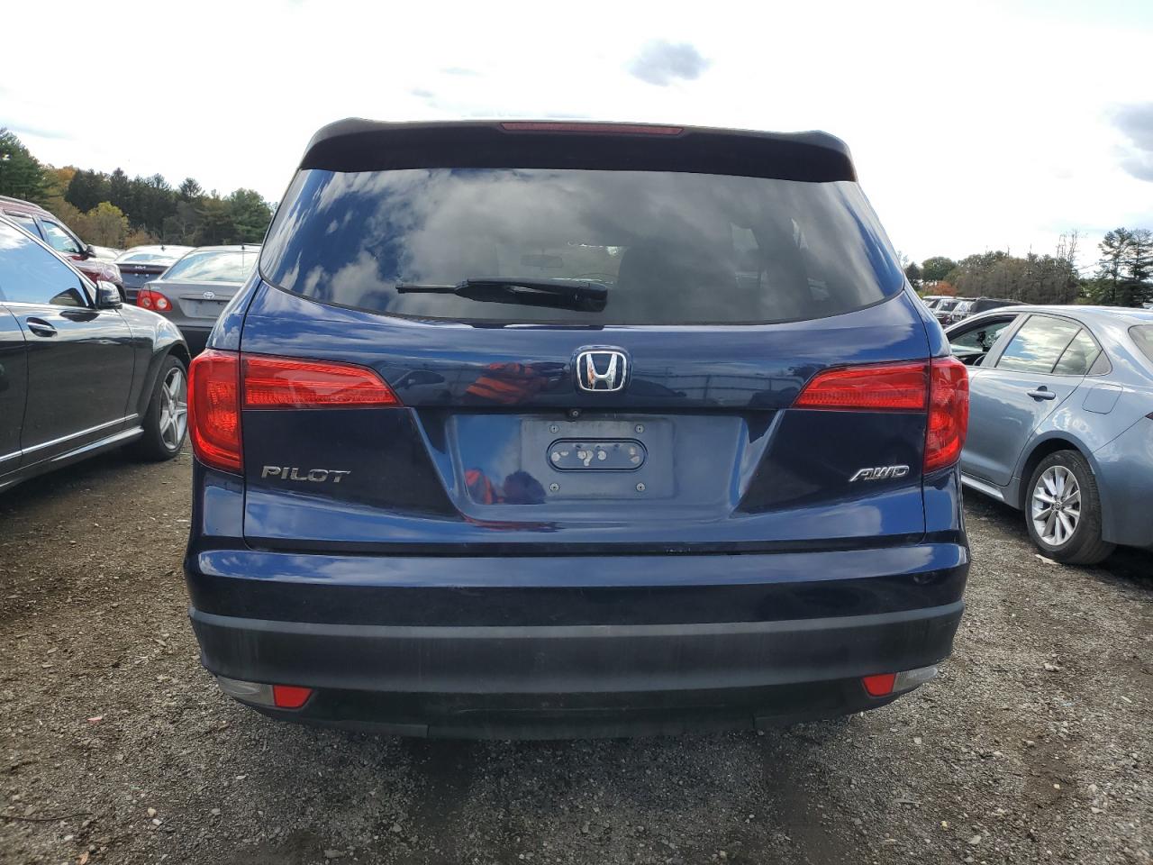 2016 Honda Pilot Lx VIN: 5FNYF6H18GB037293 Lot: 87054265