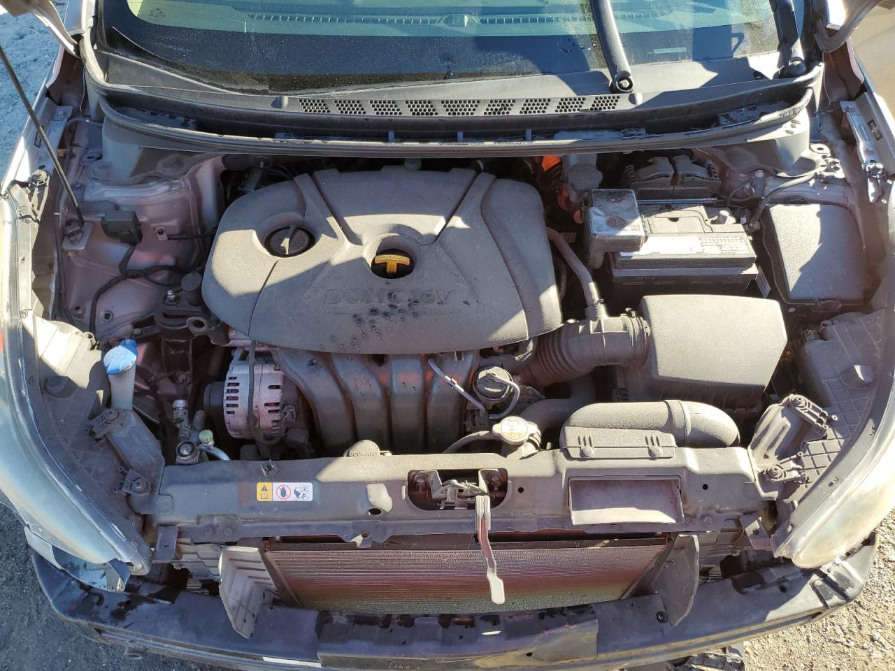 2013 Hyundai Elantra Gls VIN: 5NPDH4AE8DH318386 Lot: 82449025