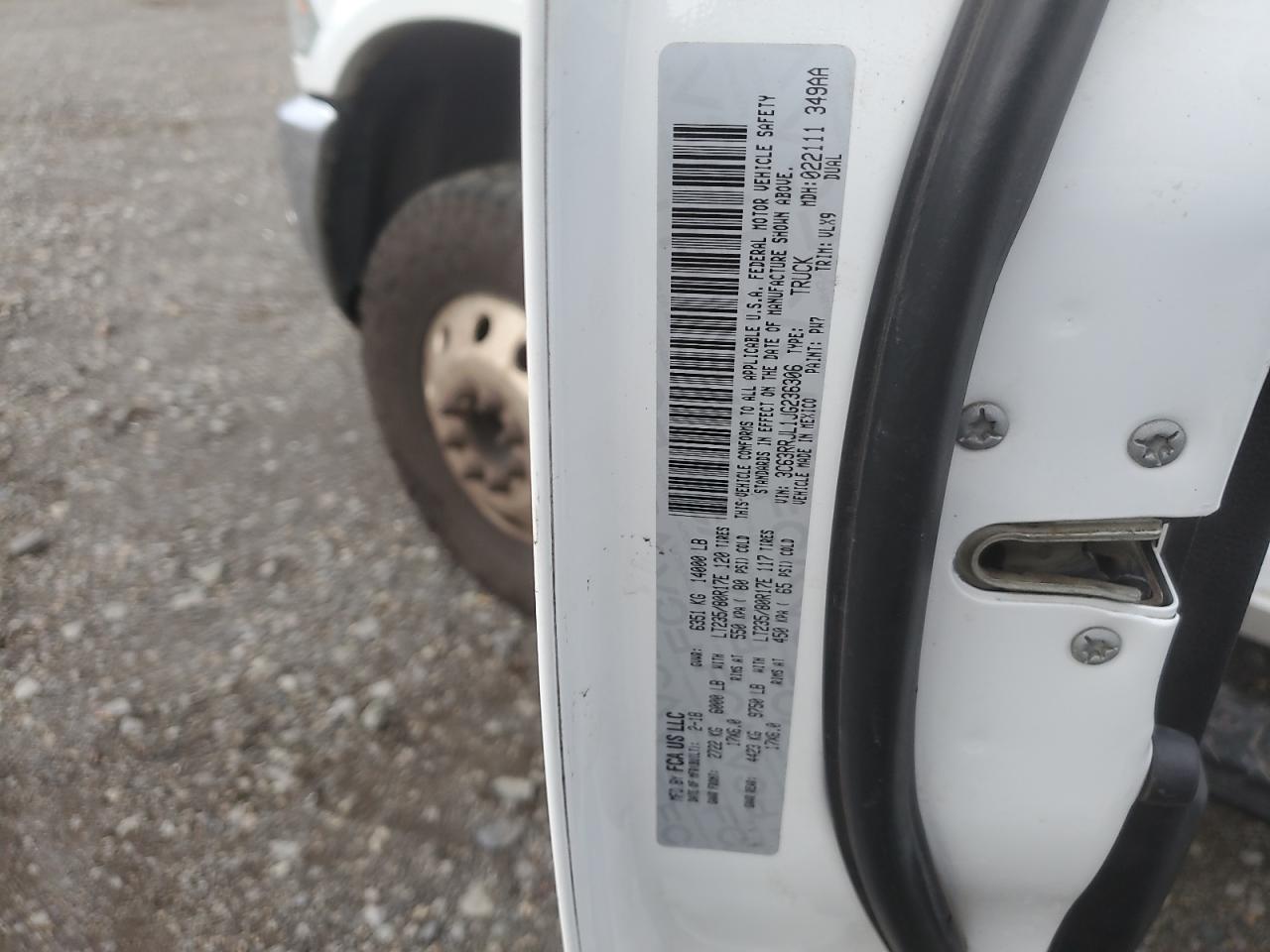 2018 Ram 3500 Laramie VIN: 3C63RRJL1JG236306 Lot: 90136075