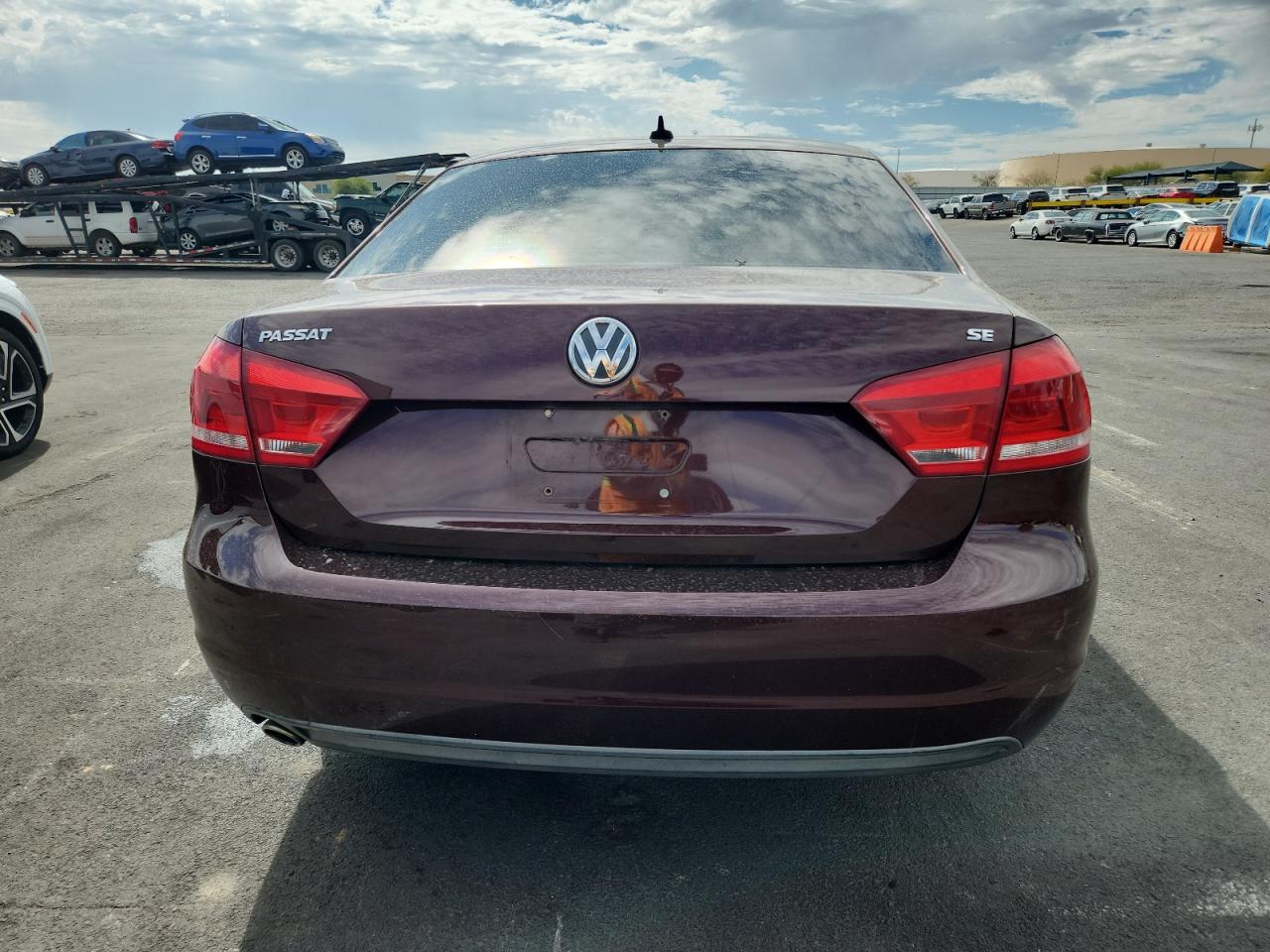 2013 Volkswagen Passat Se VIN: 1VWBP7A39DC034199 Lot: 85767695
