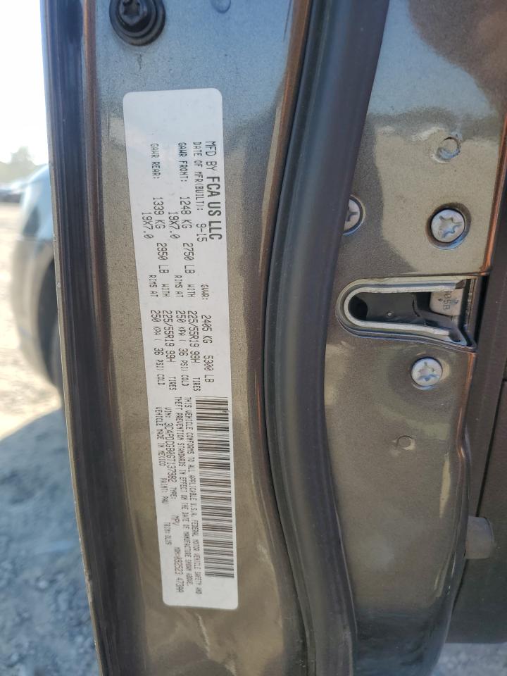 2016 Dodge Journey Crossroad VIN: 3C4PDCGB0GT137982 Lot: 82236755