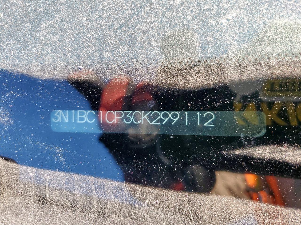 2012 Nissan Versa S VIN: 3N1BC1CP3CK299112 Lot: 85805735