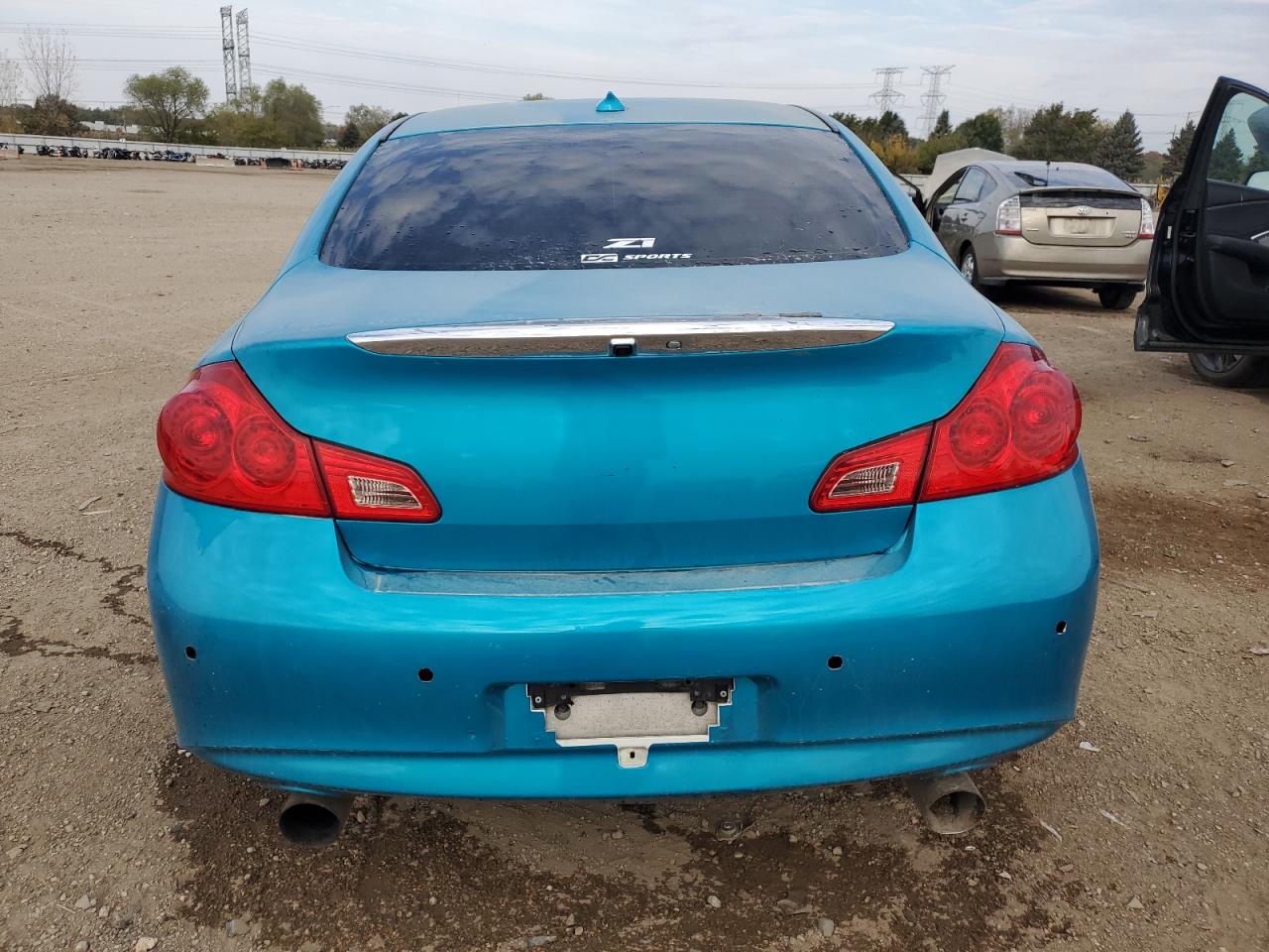 2012 Infiniti G37 VIN: JN1CV6AR9CM974221 Lot: 85707705