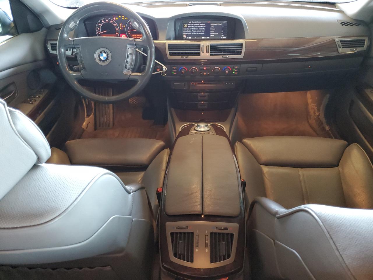 2005 BMW 745 I VIN: WBAGL63535DP76667 Lot: 87186995