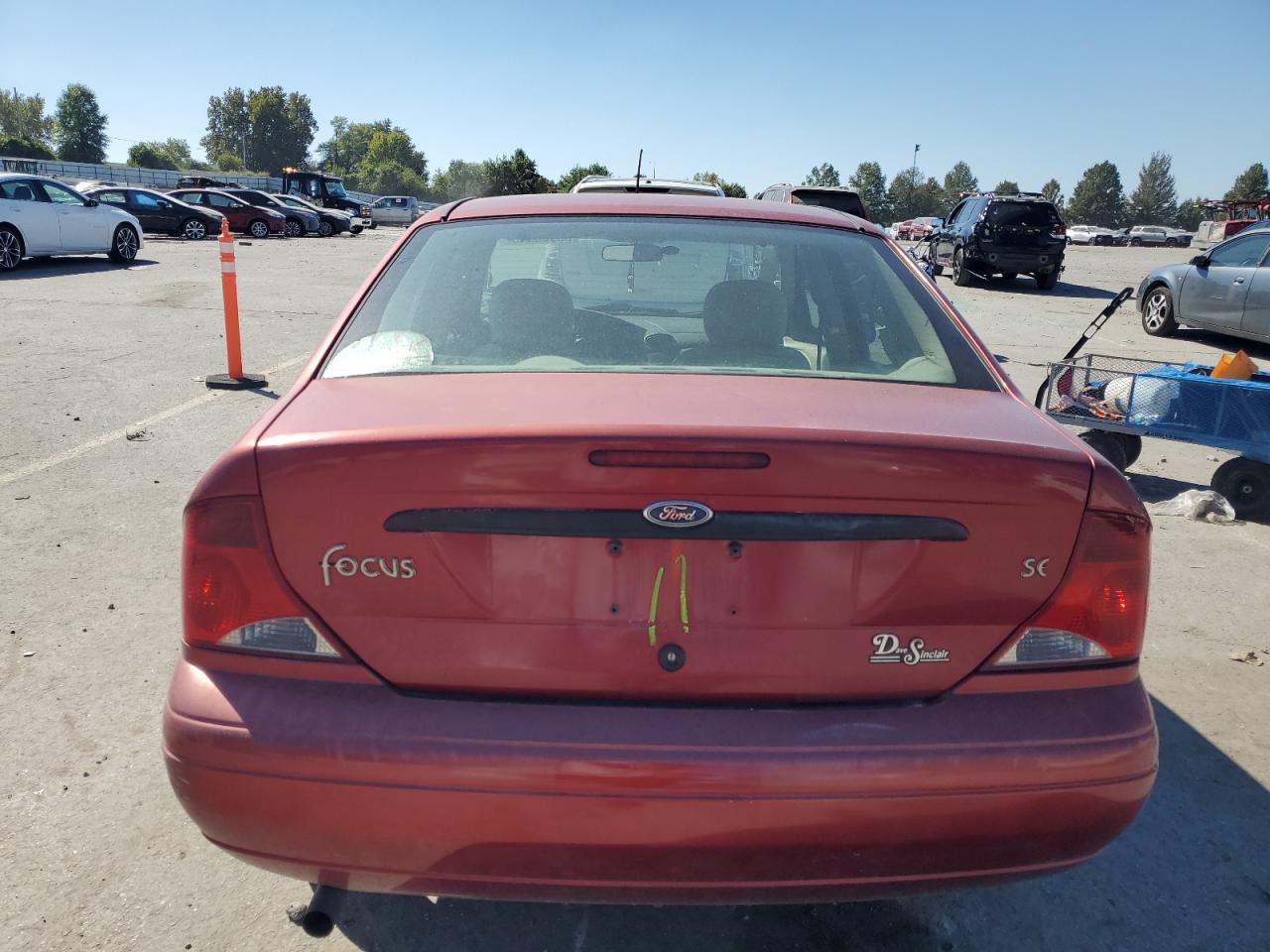 2003 Ford Focus Se VIN: 1FAFP34PX3W245071 Lot: 85903545