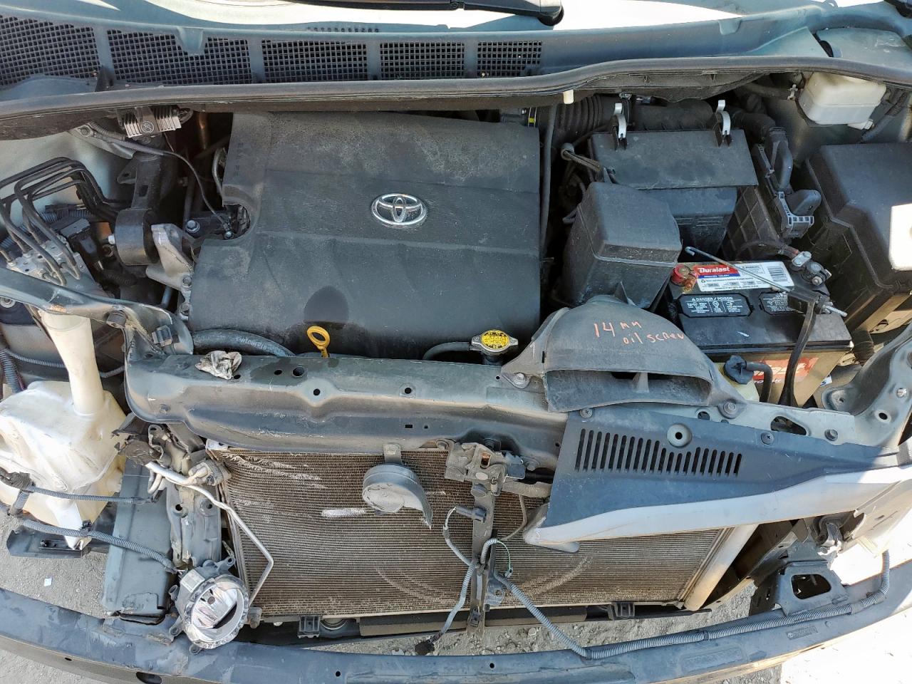 2012 Toyota Sienna Xle VIN: 5TDYK3DC8CS257279 Lot: 84924515