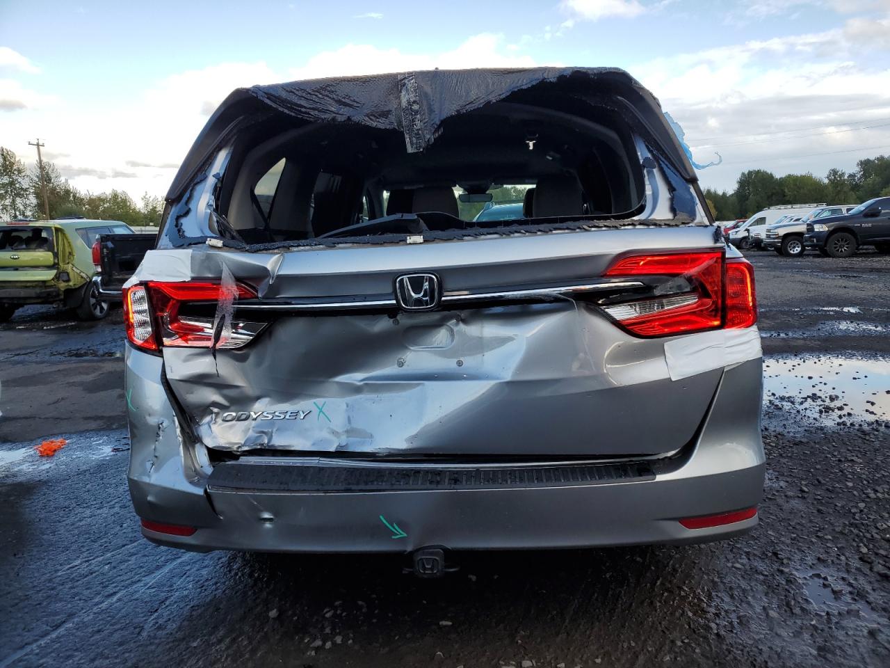 2021 Honda Odyssey Exl VIN: 5FNRL6H70MB024437 Lot: 84465965