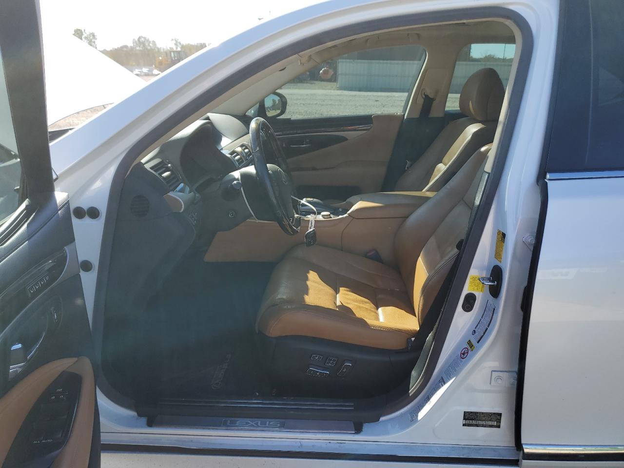 2013 Lexus Ls 460 VIN: JTHCL5EF6D5015544 Lot: 87090325