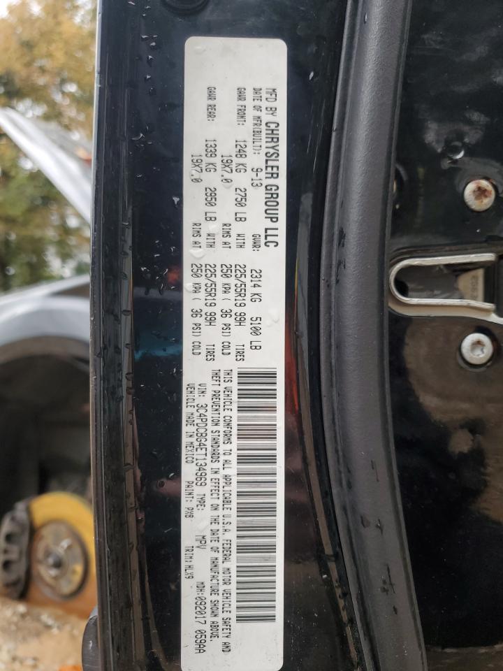 2014 Dodge Journey Sxt VIN: 3C4PDCBG4ET134969 Lot: 82779535