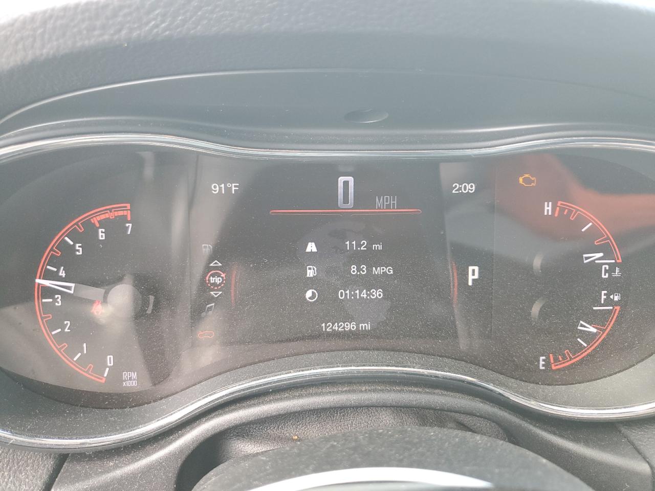 2016 Dodge Durango R/T VIN: 1C4SDHCT4GC484121 Lot: 82569475