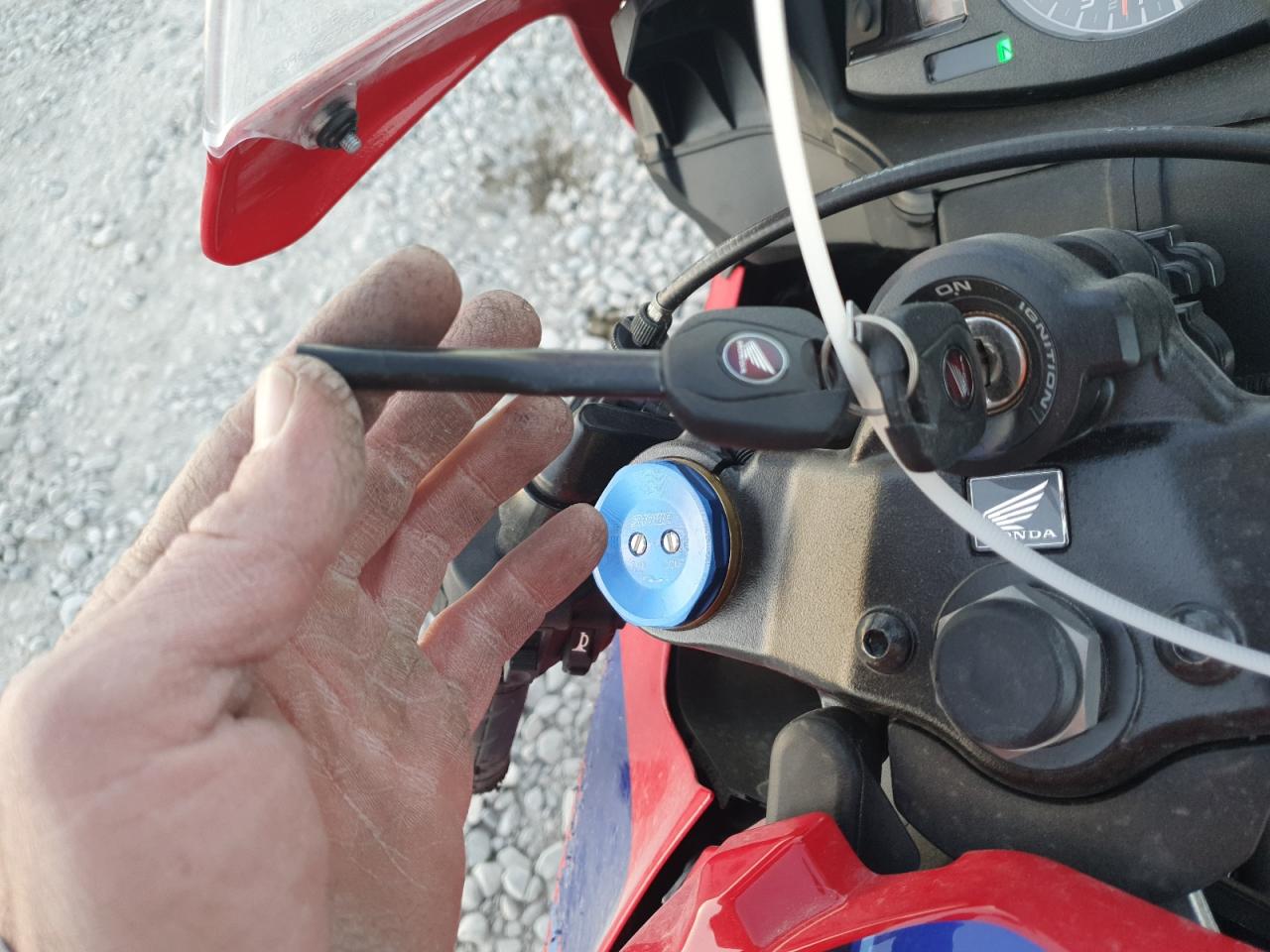 2024 Honda Cbr600 Rr VIN: JH2PC40J7RK100630 Lot: 87246255