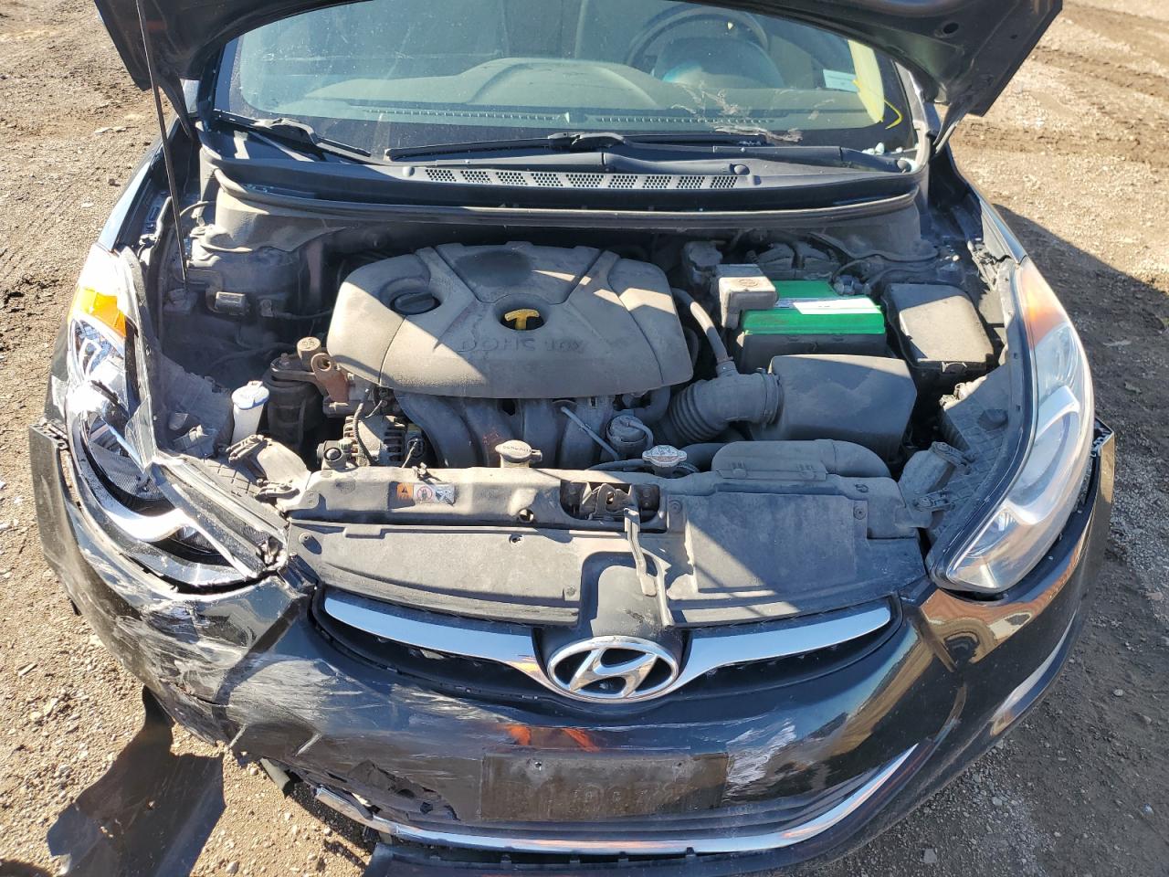 2013 Hyundai Elantra Gls VIN: 5NPDH4AE9DH249868 Lot: 85503985