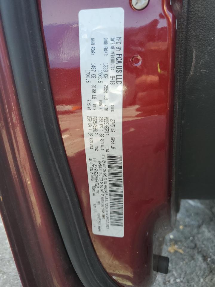 2017 Dodge Grand Caravan Sxt VIN: 2C4RDGCG7HR567322 Lot: 85290405