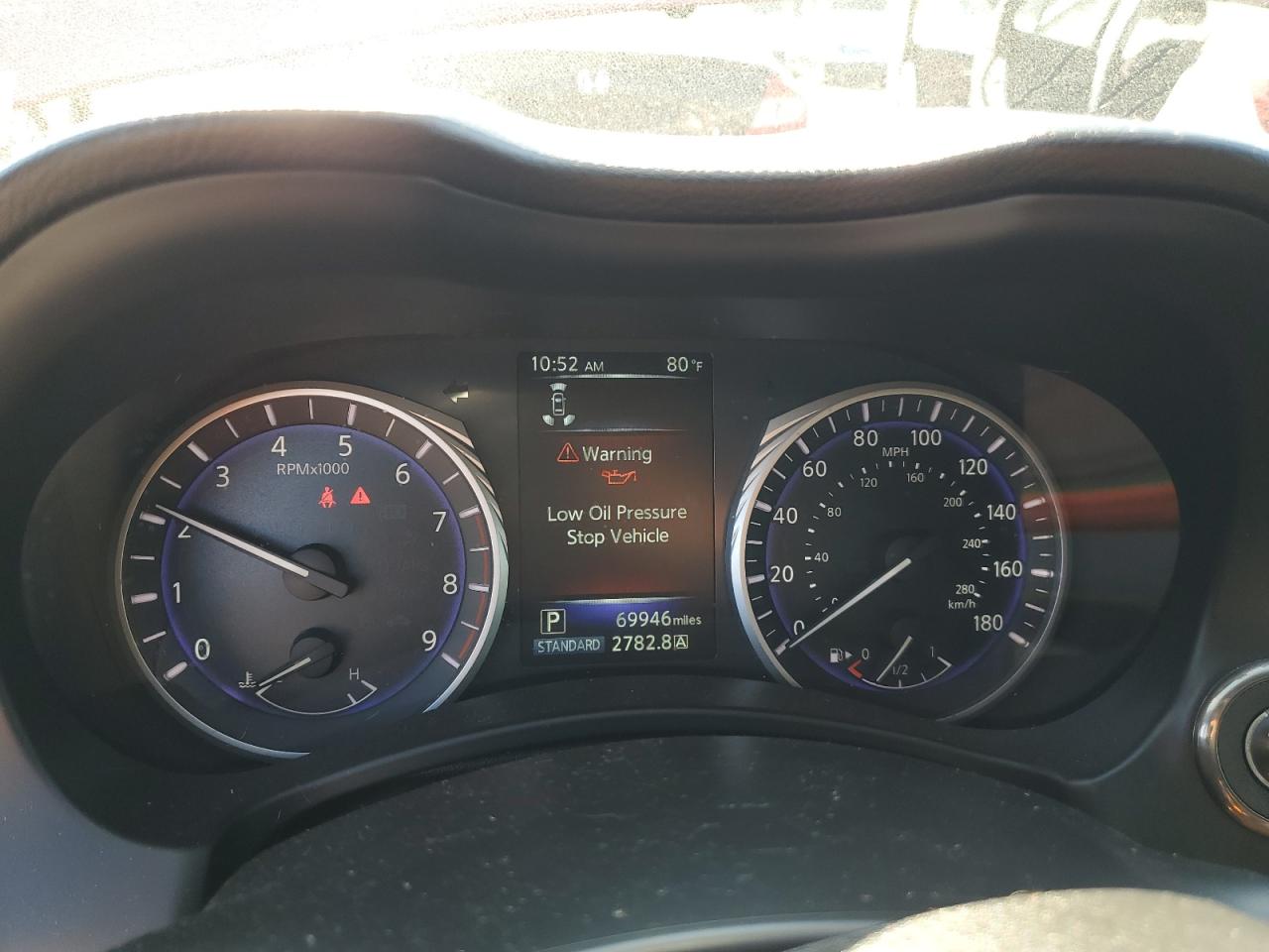 2017 Infiniti Q50 Red Sport 400 VIN: JN1FV7AR3HM870365 Lot: 82002285