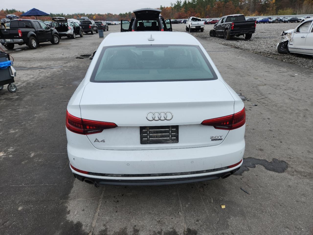 2017 Audi A4 Premium Plus VIN: WAUENAF48HN066086 Lot: 90842075