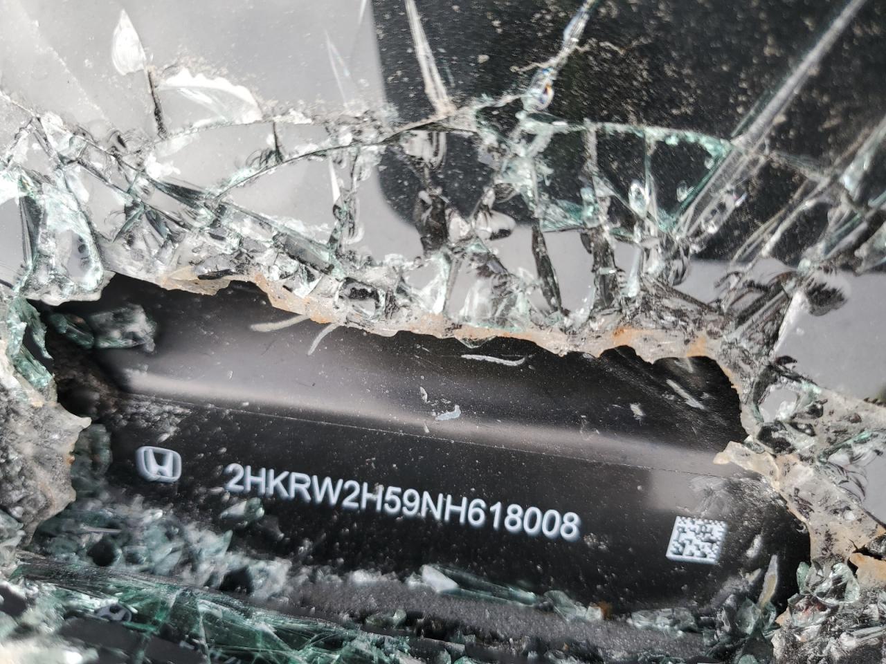 2022 Honda Cr-V Ex VIN: 2HKRW2H59NH618008 Lot: 66434495