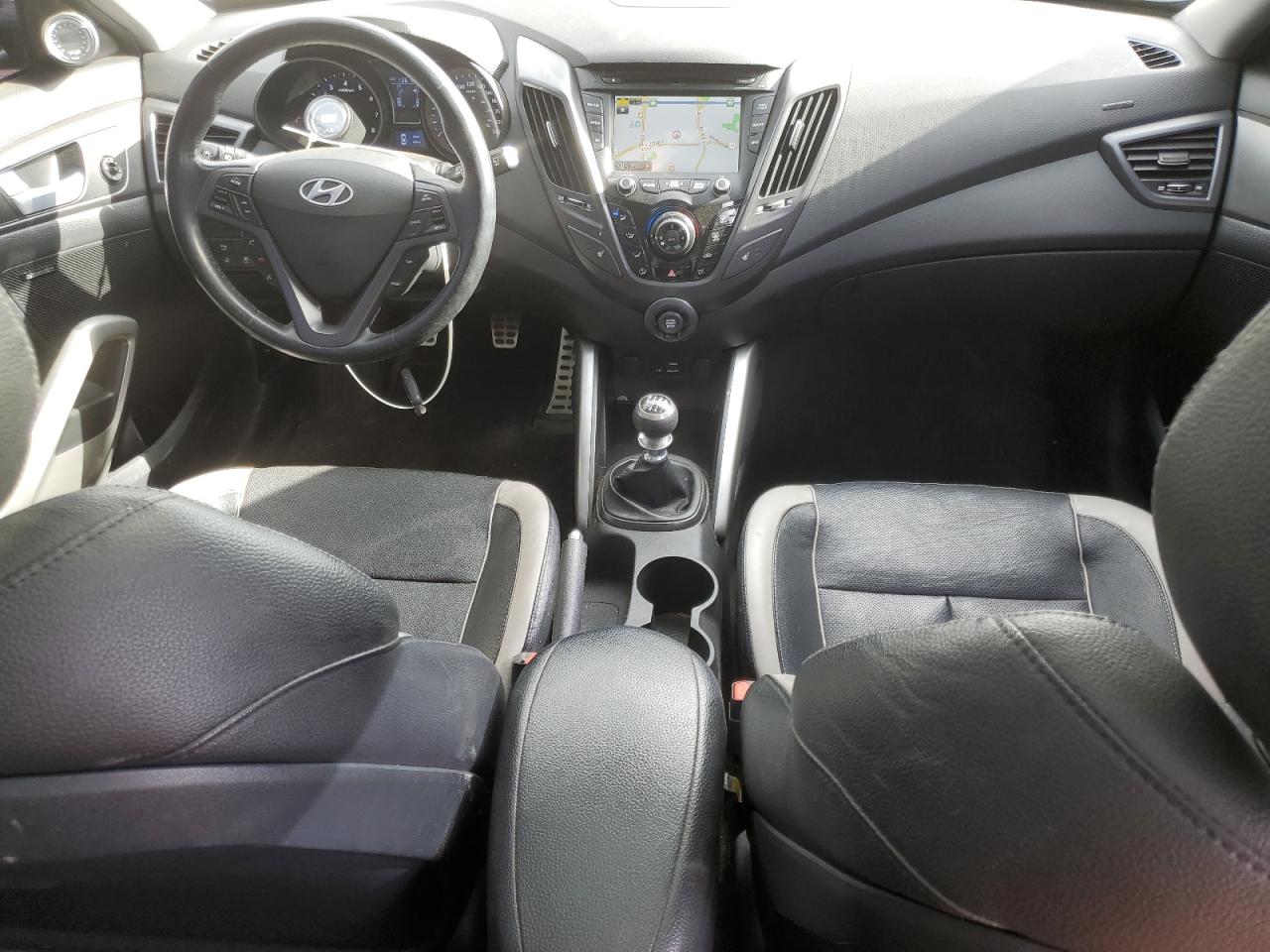 2015 Hyundai Veloster Turbo VIN: KMHTC6AE4FU242546 Lot: 85597295