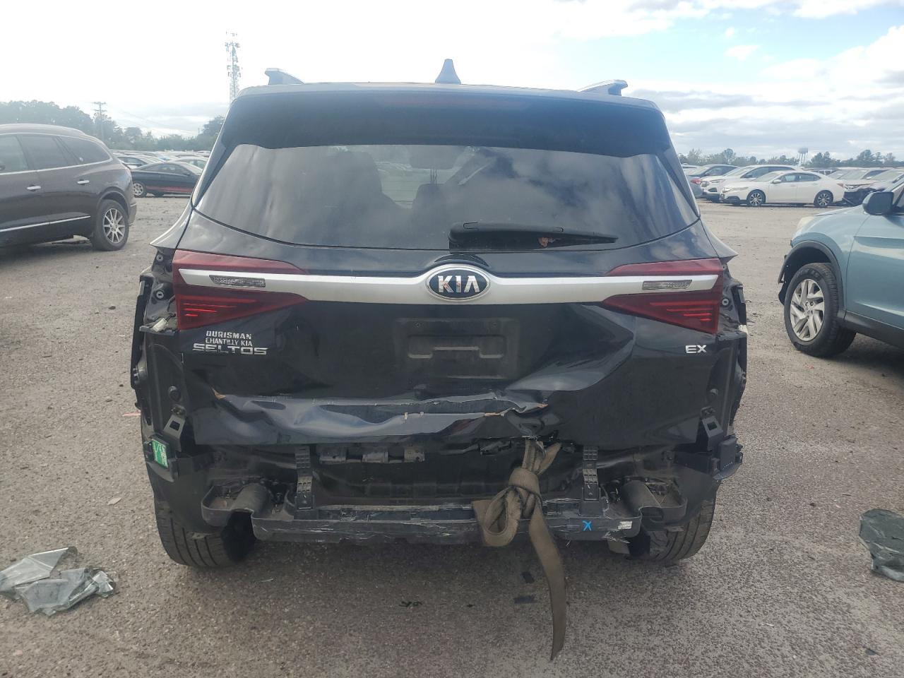 2021 Kia Seltos Ex VIN: KNDERCAAXM7092557 Lot: 85706735