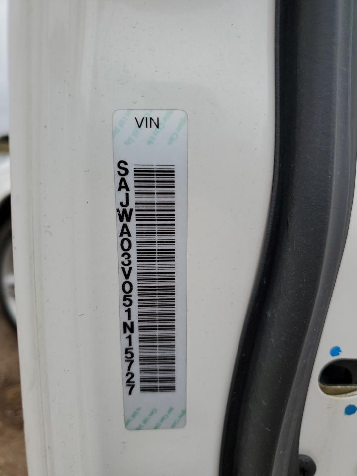 2005 Jaguar S-Type R VIN: SAJWA03V051N15727 Lot: 84951645