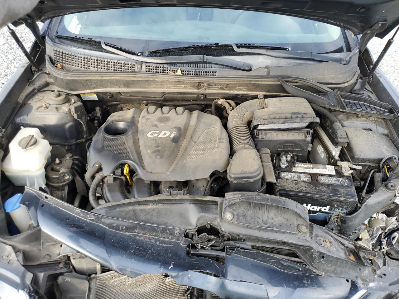 2013 Hyundai Sonata Gls VIN: 5NPEB4AC0DH691670 Lot: 81971365