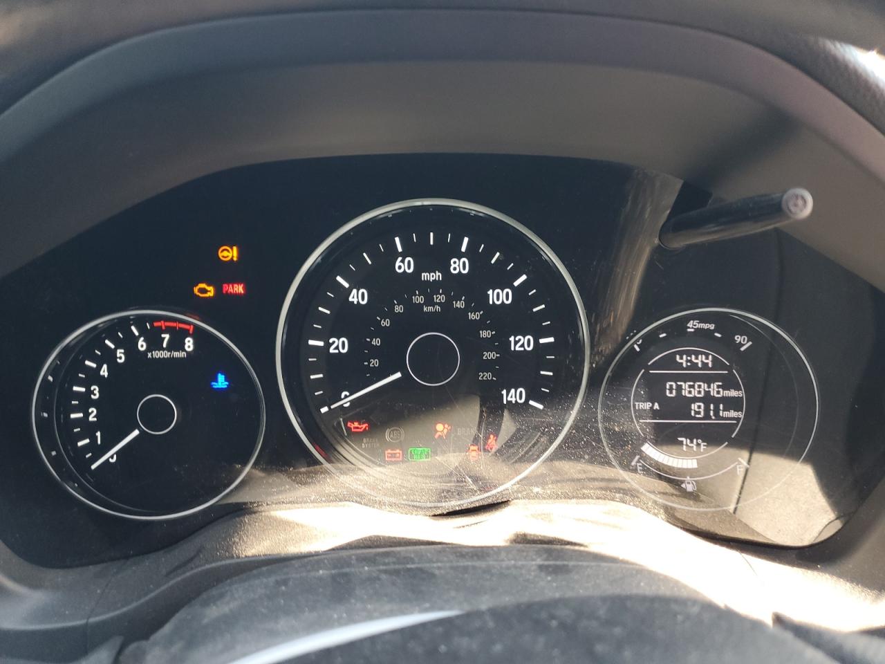 2016 Honda Hr-V Lx VIN: 3CZRU5G39GM719449 Lot: 84738065