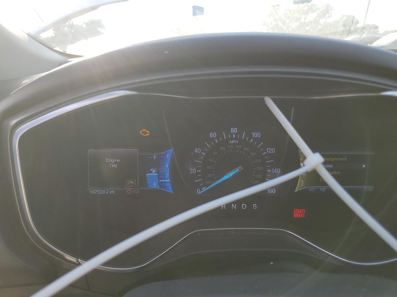 2013 Ford Fusion Titanium VIN: 3FA6P0K96DR379020 Lot: 85779825