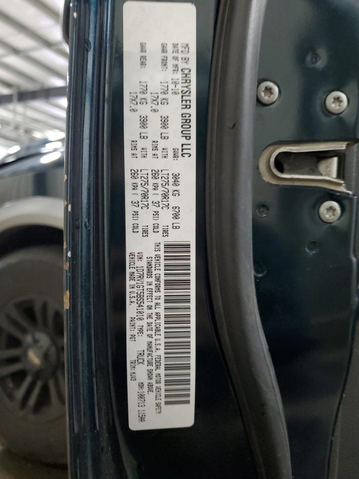 2011 Dodge Ram 1500 VIN: 1D7RV1GT5BS541010 Lot: 87254005