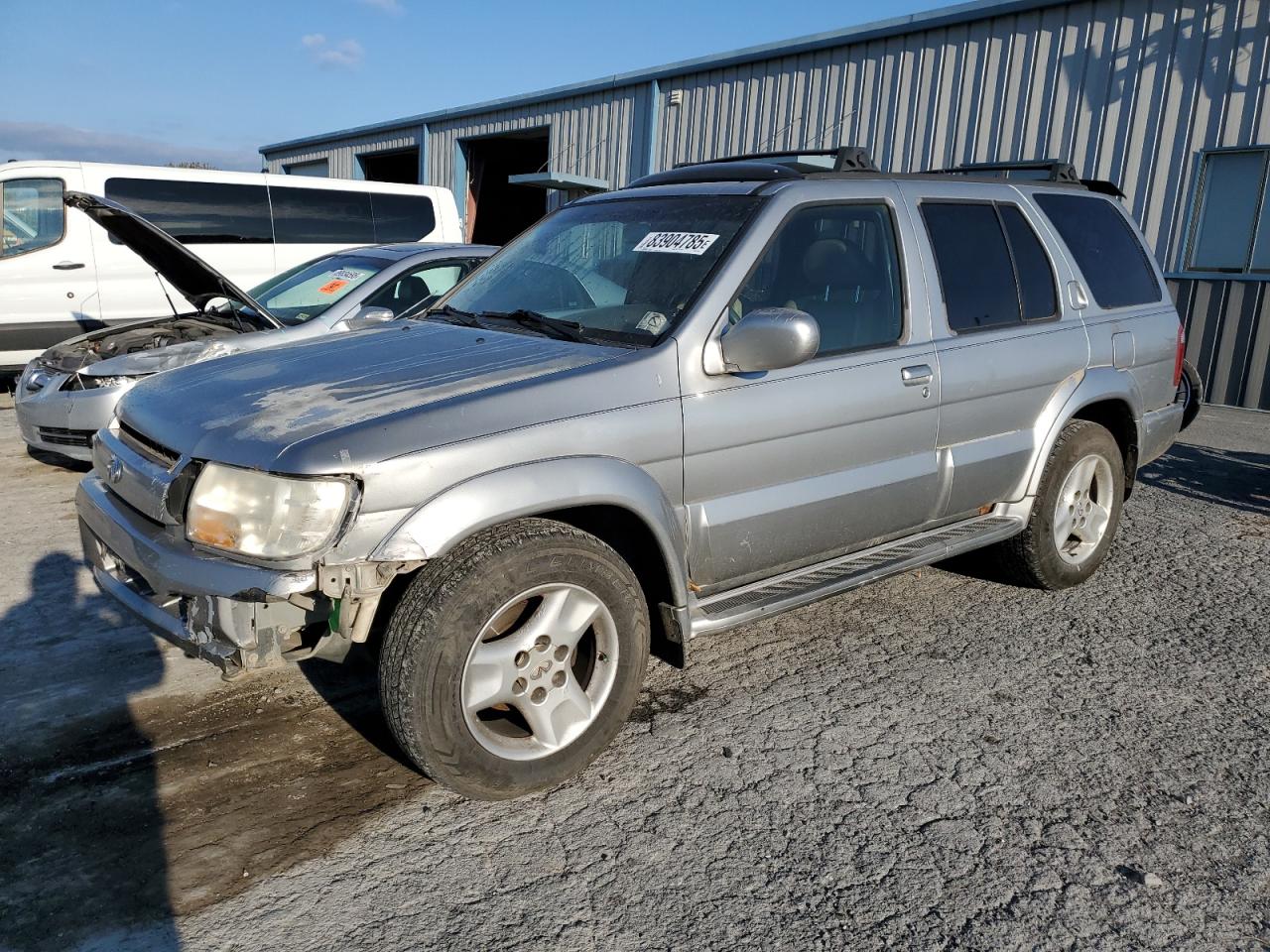 INFINITI QX4 2002. Lot# 83904785. VIN JNRDR09Y42W261308. Photo 1