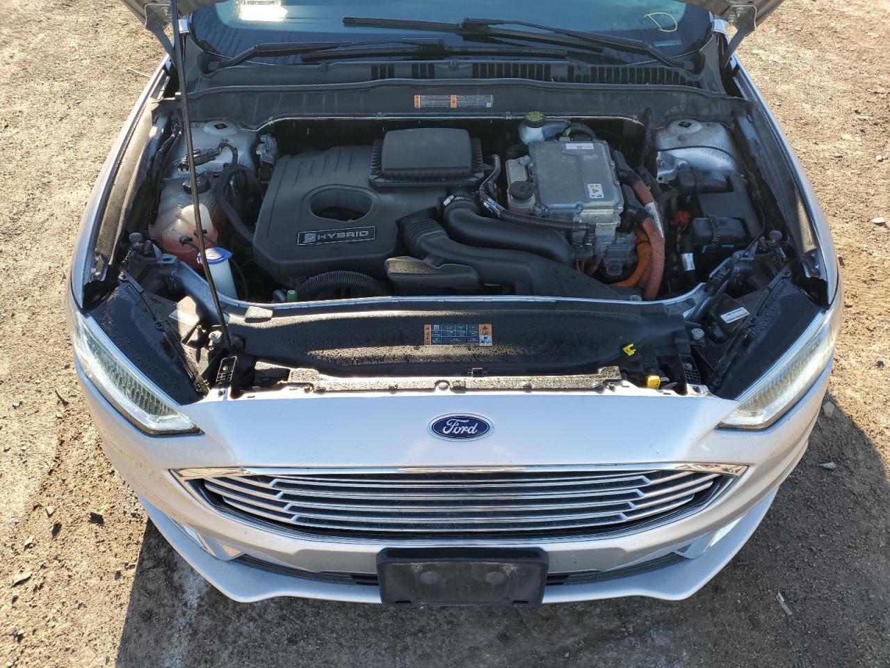 2018 Ford Fusion Titanium/Platinum Hev VIN: 3FA6P0RU6JR141237 Lot: 84933455