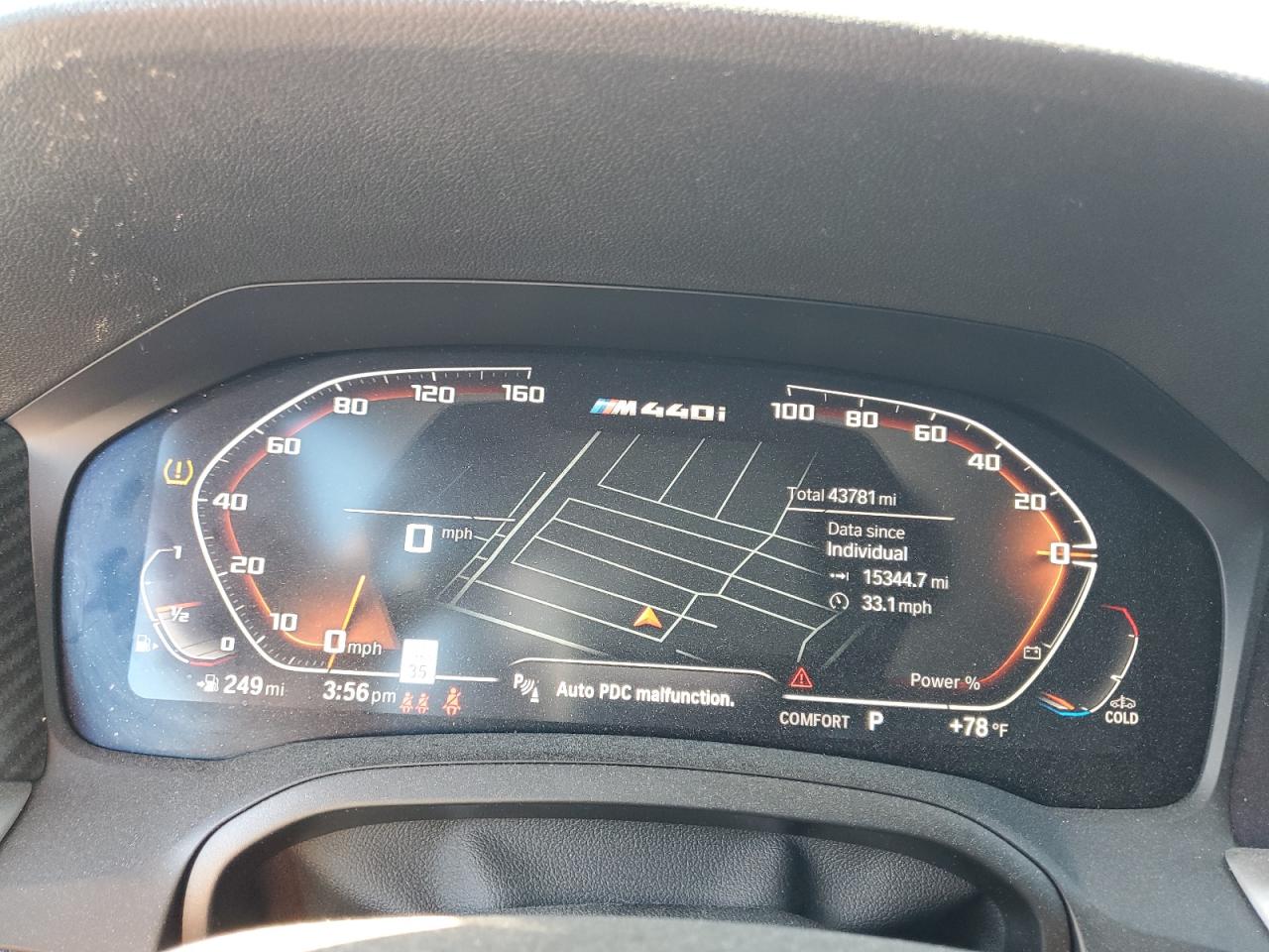 2022 BMW M440I VIN: WBA83AP09NCJ36037 Lot: 87230725