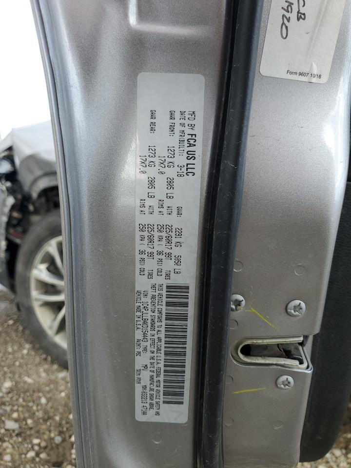 2019 Jeep Cherokee Latitude Plus VIN: 1C4PJLLB4KD154443 Lot: 87209035