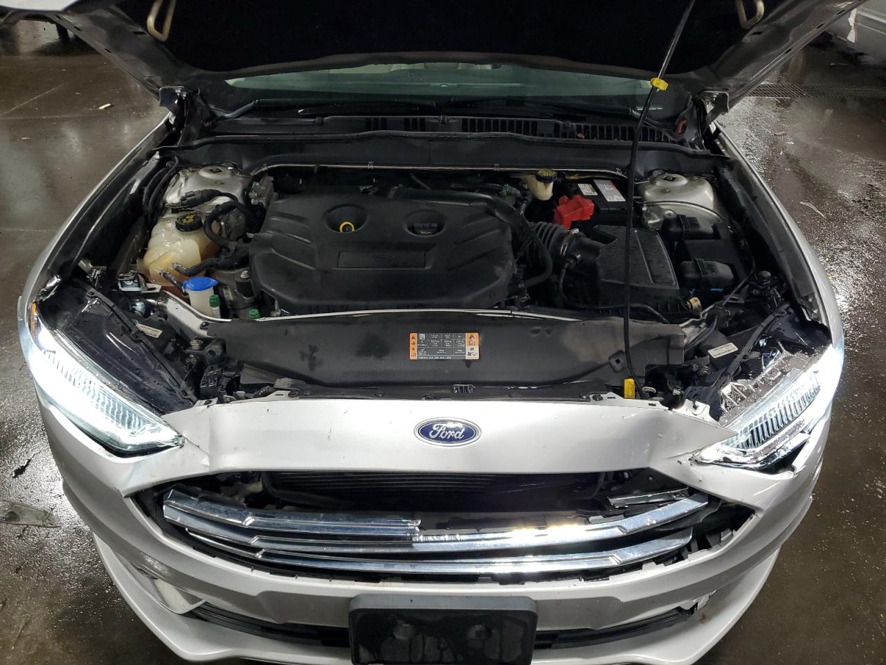 2017 Ford Fusion Titanium VIN: 3FA6P0K91HR114544 Lot: 86295255