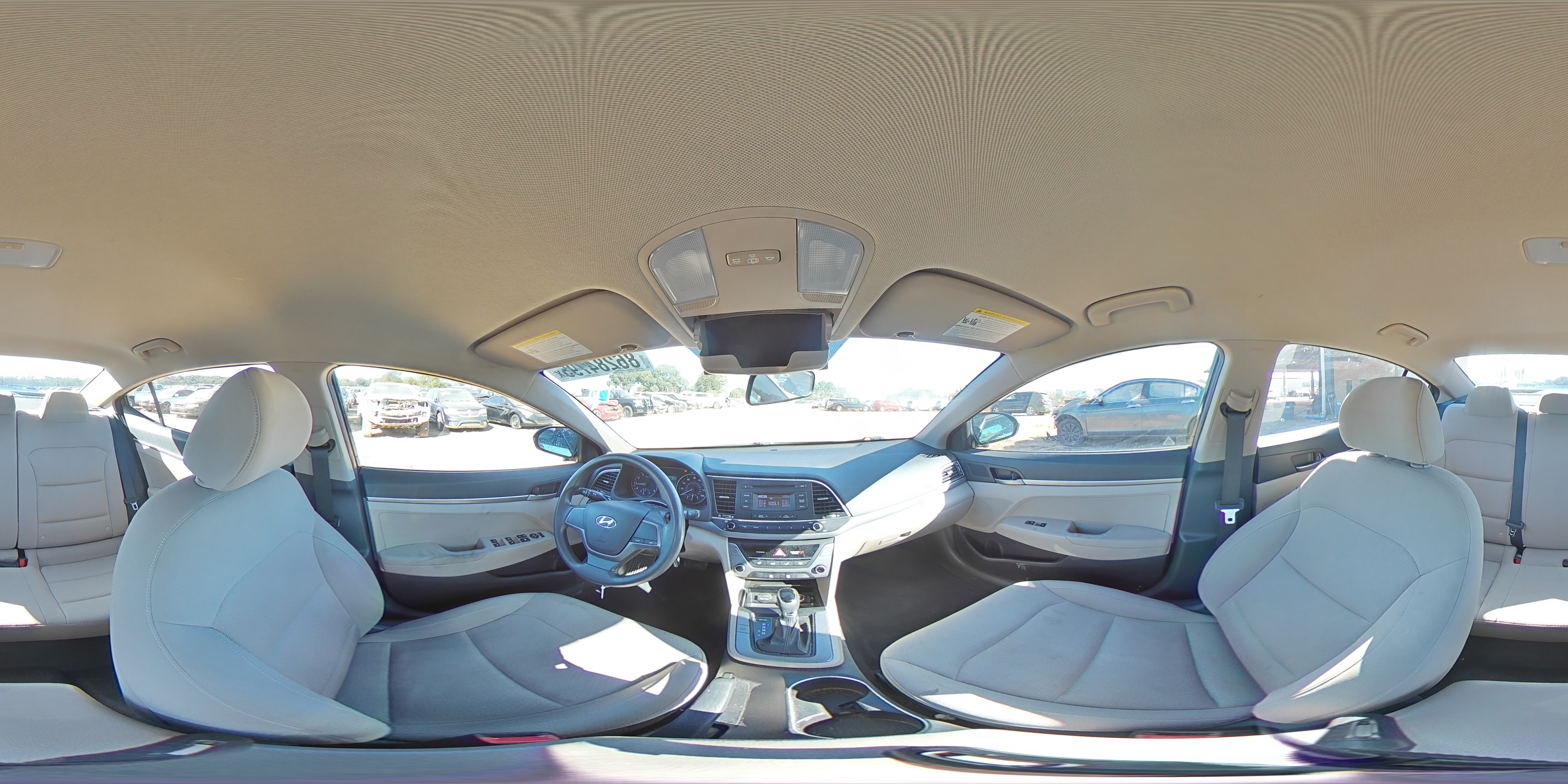 2017 Hyundai Elantra Se VIN: KMHD74LF5HU116413 Lot: 86284795