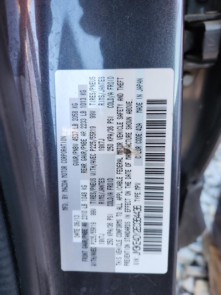 2014 Mazda Cx-5 Gt VIN: JM3KE4DY2E0364436 Lot: 86475035