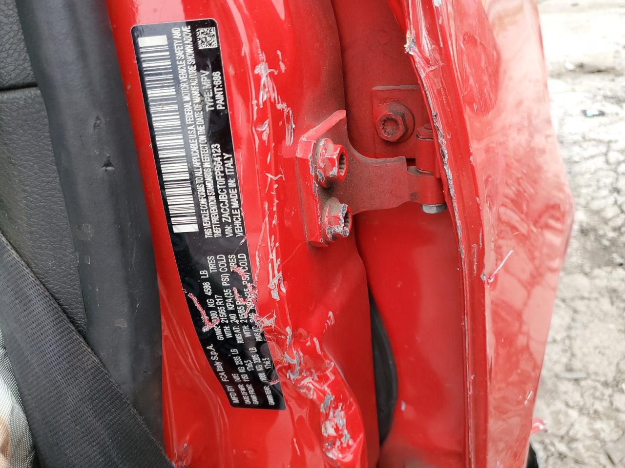 2015 Jeep Renegade Trailhawk VIN: ZACCJBCT0FPB64123 Lot: 82375345