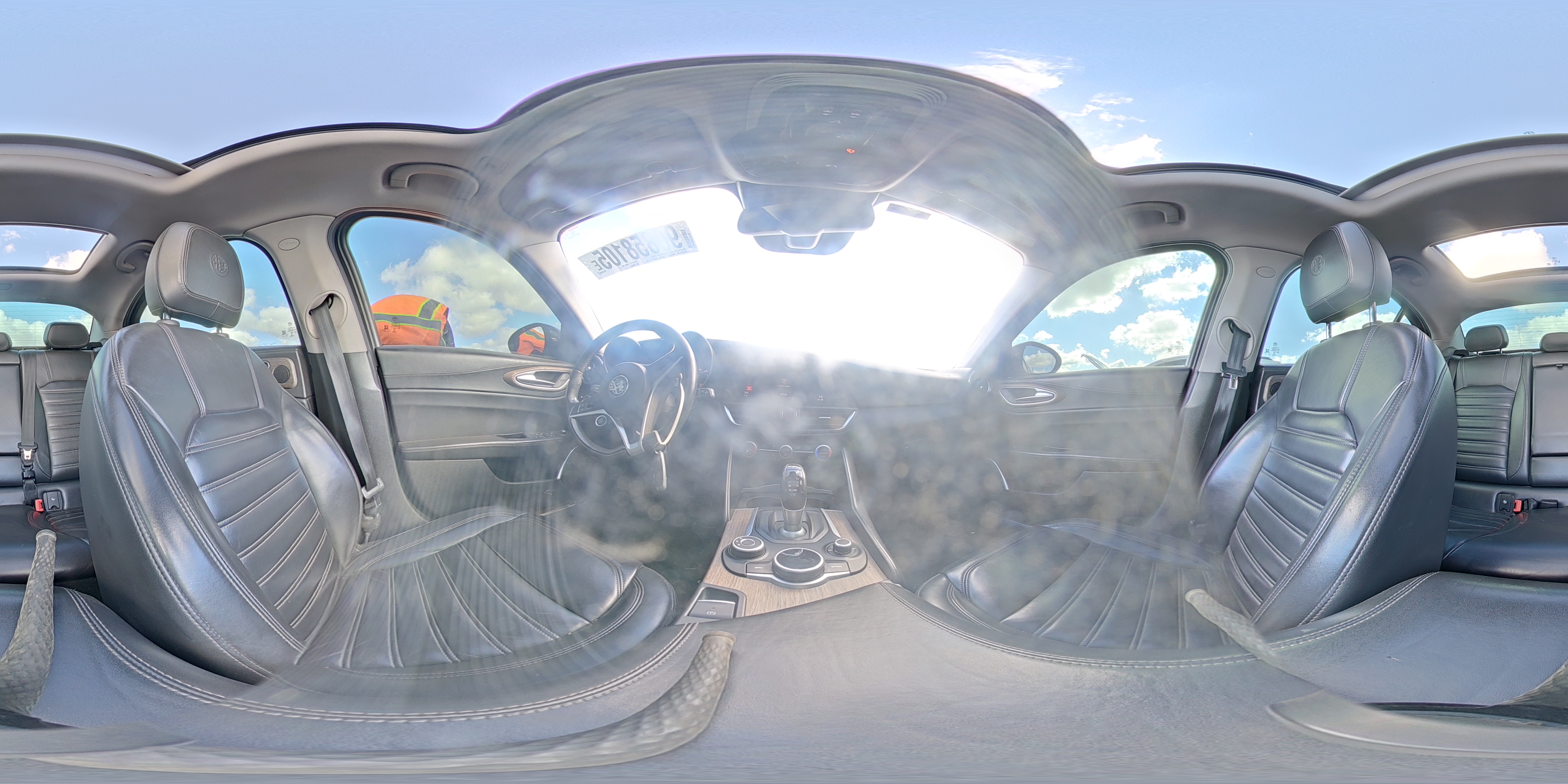 2017 Alfa Romeo Giulia Ti VIN: ZARFAECN1H7548223 Lot: 90858105