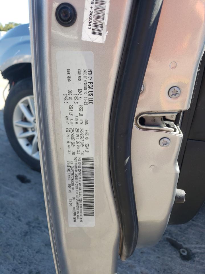 2019 Dodge Journey Se VIN: 3C4PDCBB7KT870384 Lot: 85552405