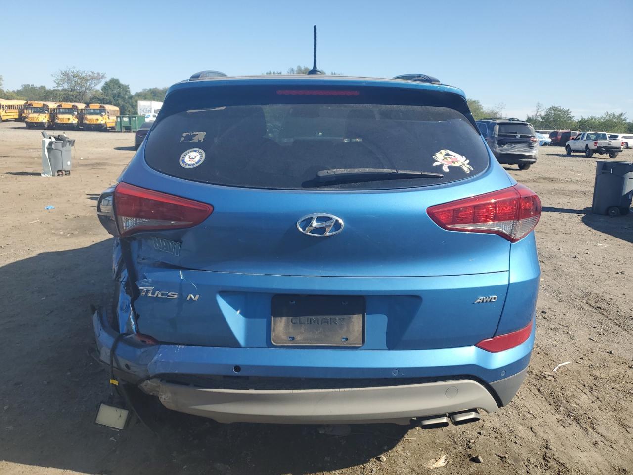 2017 Hyundai Tucson Limited VIN: KM8J3CA23HU554310 Lot: 84580125