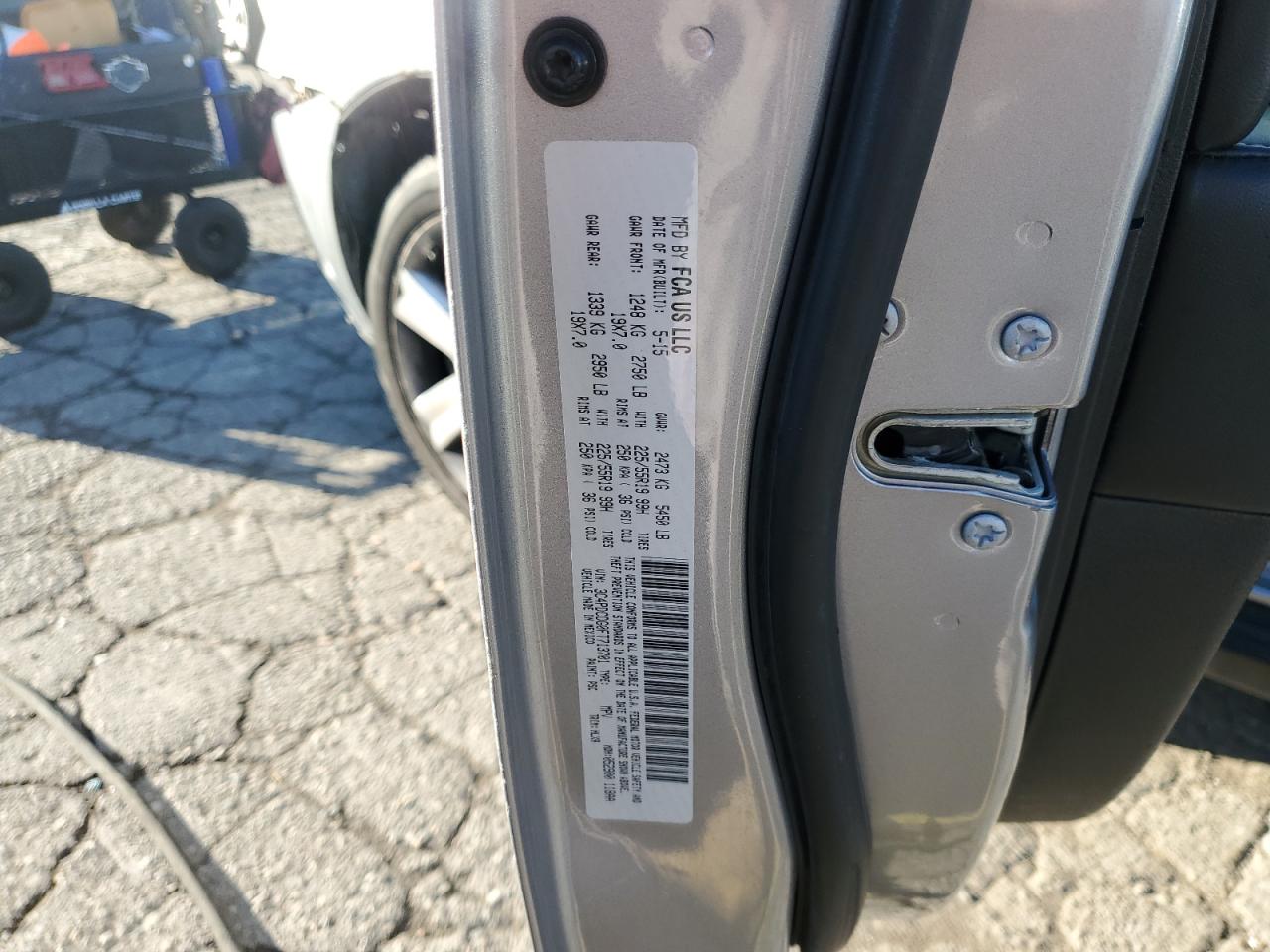 2015 Dodge Journey Limited VIN: 3C4PDCDG0FT713701 Lot: 89807335