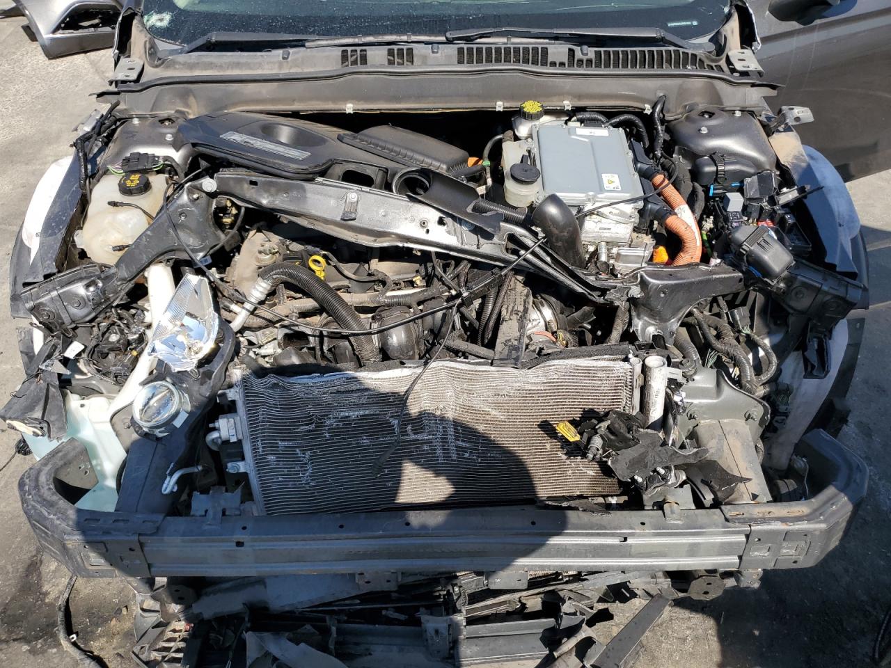 2018 Ford Fusion S Hybrid VIN: 3FA6P0UUXJR261663 Lot: 87307005