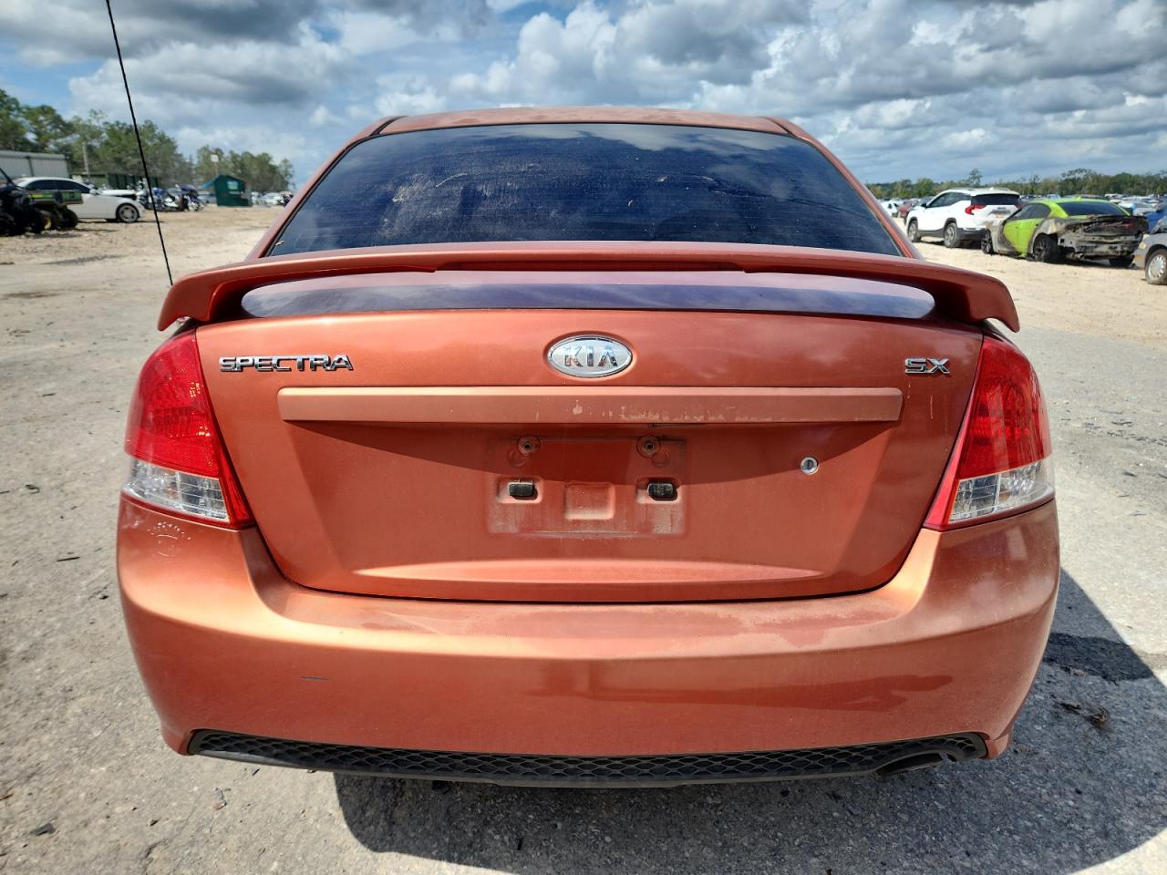 2008 Kia Spectra Ex VIN: KNAFE121785018787 Lot: 82391875
