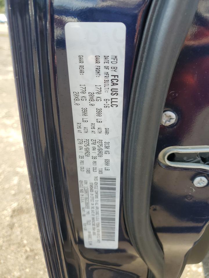 2016 Ram 1500 Slt VIN: 1C6RR7TT8GS386099 Lot: 85544725