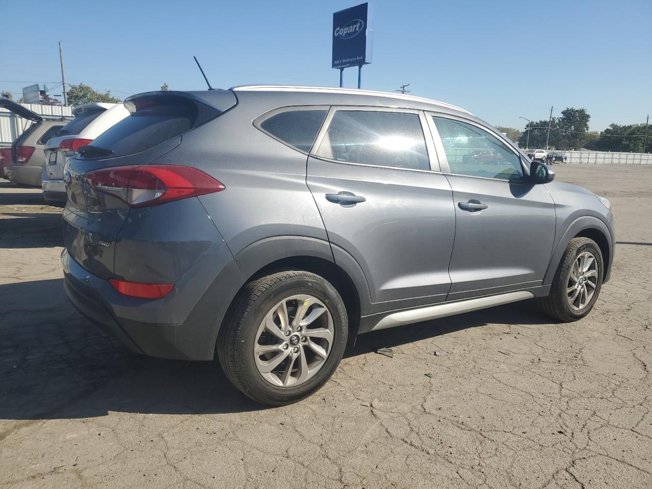 2017 Hyundai Tucson Limited VIN: KM8J3CA41HU258347 Lot: 86071445