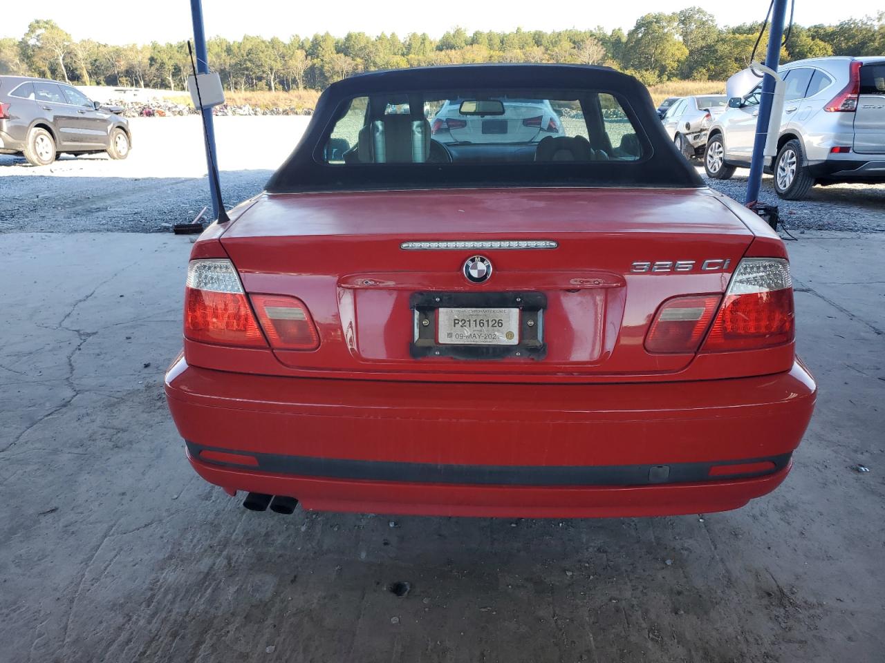 2004 BMW 325 Ci VIN: WBABW33424PL27453 Lot: 86274445